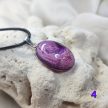 DecoArt kegyeleti emlékékszer lila álom 