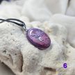 DecoArt kegyeleti emlékékszer lila álom 