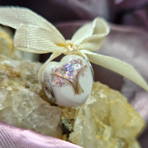 Életfa - babahajas charm emlék ékszer